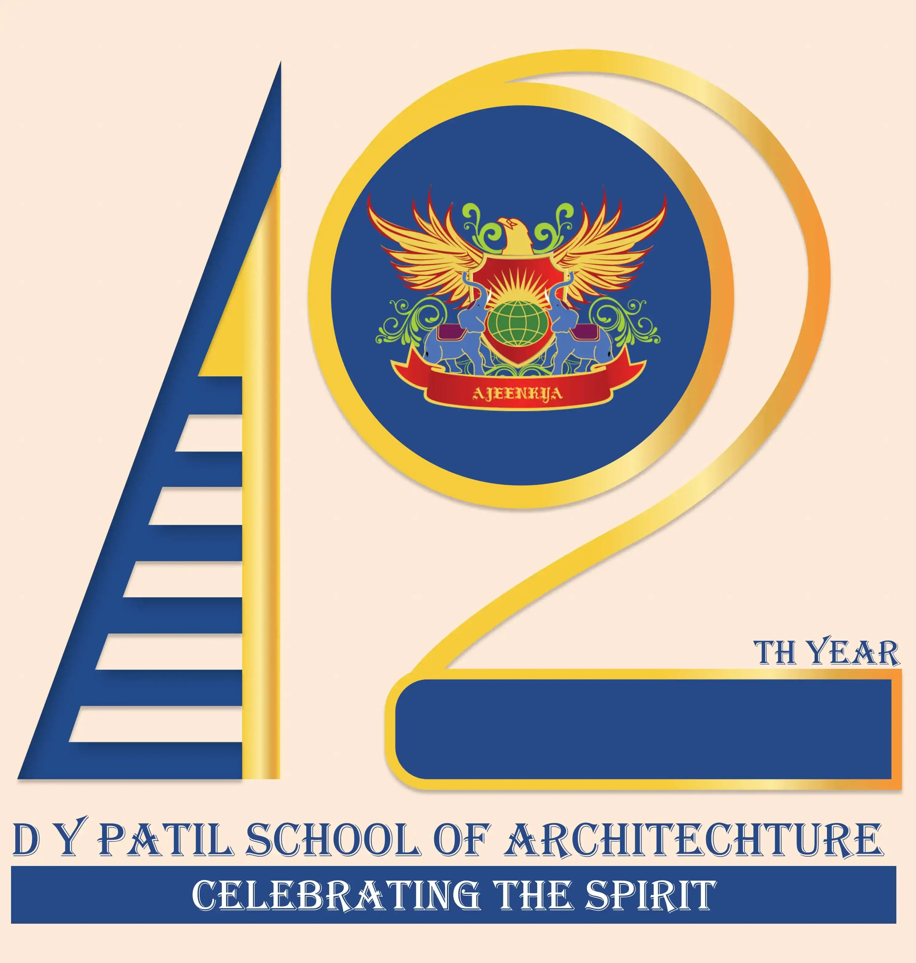 Ajeenkya D Y Patil School of architecture celebrating the sprit of 12th year.