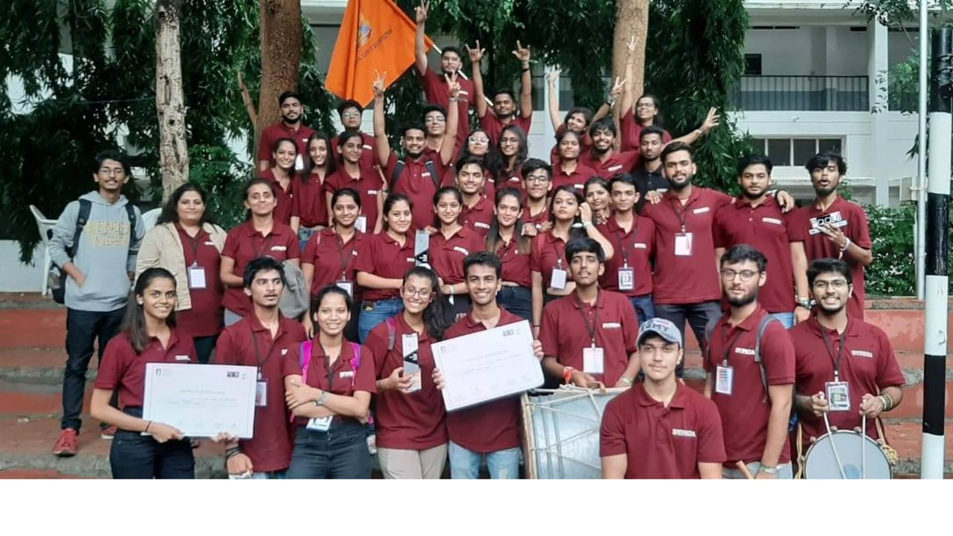 Winner of Fashion and Dance Trophy at Zonal NASA Convention 2019 held at Aurangabad