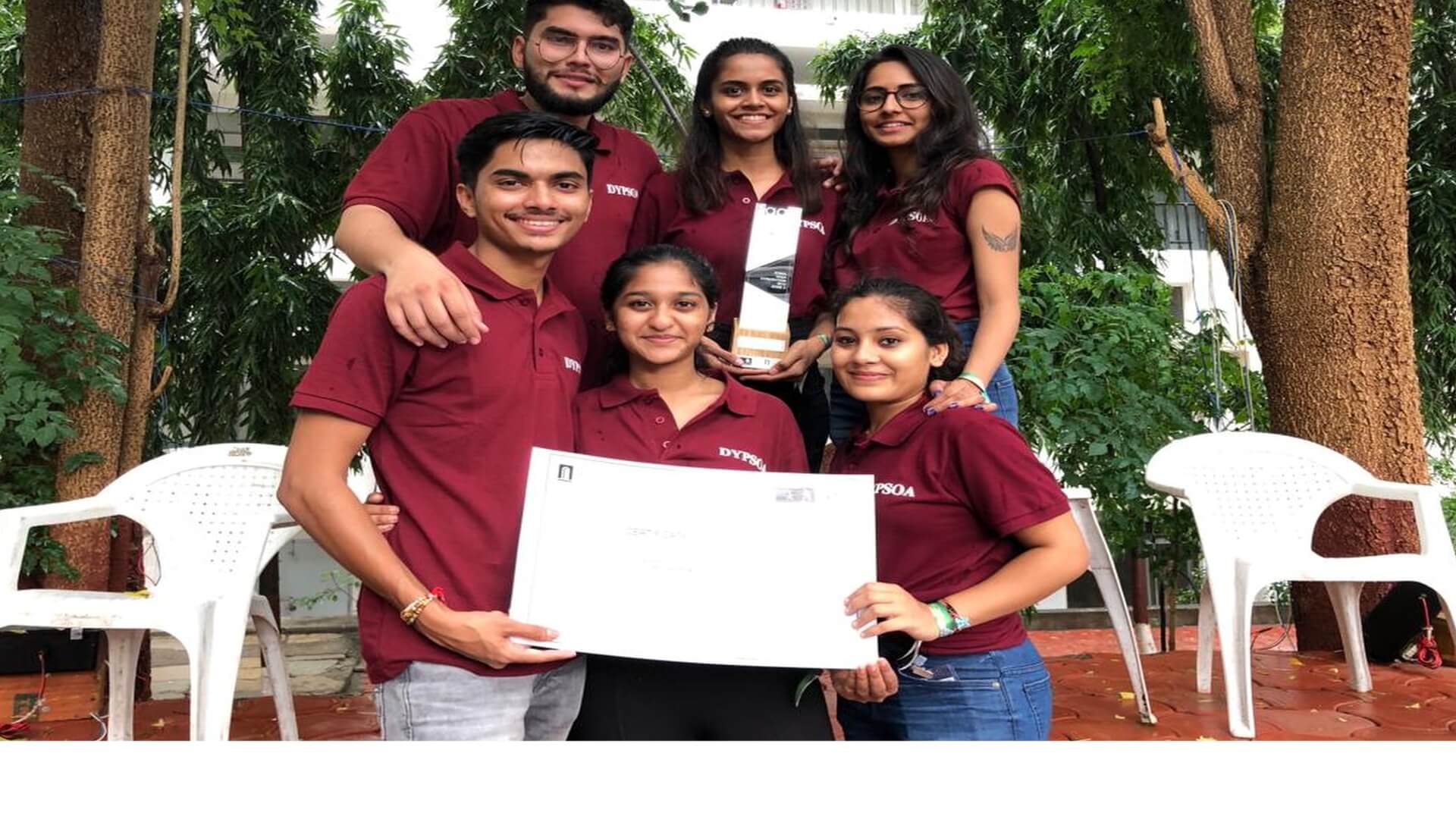 Winner of Fashion Trophy at Zonal NASA Convention 2019 held at Aurangabad